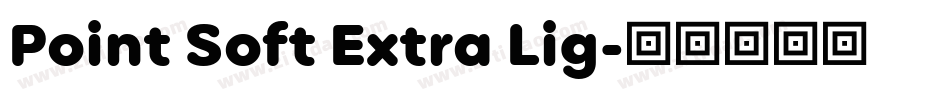 Point Soft Extra Lig字体转换